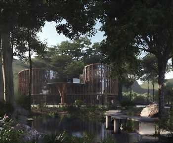 Modern Building Appearance-ID:852091071