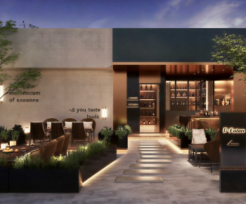 Modern Building Appearance-ID:253488061