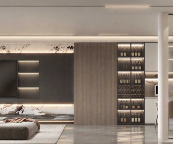 Modern A Living Room-ID:222958097