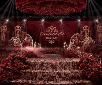 Modern Banquet Hall-ID:881856929