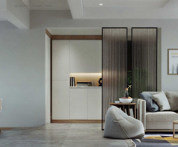 Modern A Living Room-ID:865396027