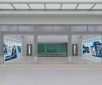 Modern Office Reception Desk-ID:878611094