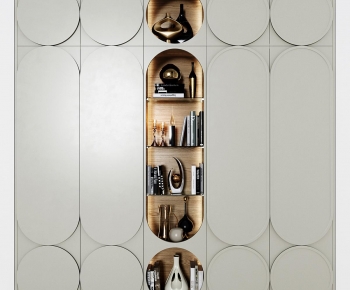 Modern Decorative Cabinet-ID:975935943