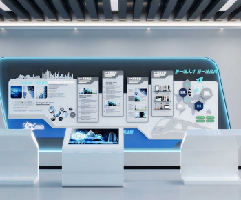 Modern Exhibition Hall-ID:592641126
