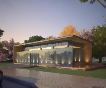 Modern Villa Appearance-ID:971421007