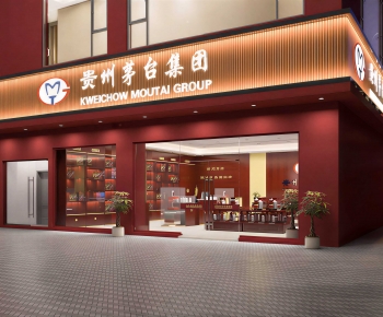 New Chinese Style Facade Element-ID:776078943