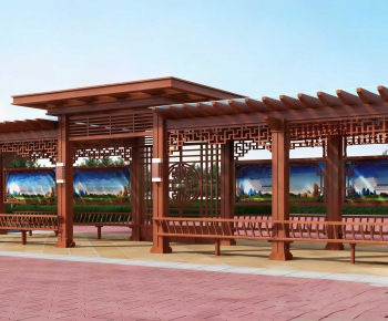 New Chinese Style Gallery Frame-ID:471553092