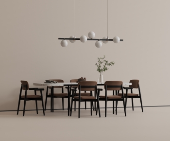 Modern Dining Table And Chairs-ID:570281981