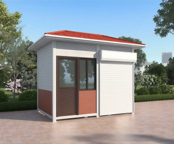 Modern Security Booth-ID:580935001