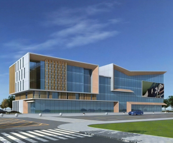 Modern Appearance Of Commercial Building-ID:894498112