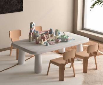 Modern Dining Table And Chairs-ID:567765952