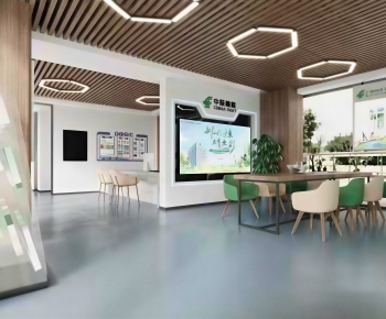 Modern Exhibition Hall-ID:295080906
