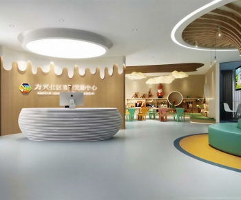 Modern Children's Kindergarten-ID:697223904