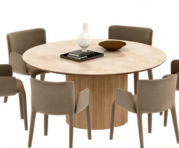 Modern Dining Table And Chairs-ID:161672121