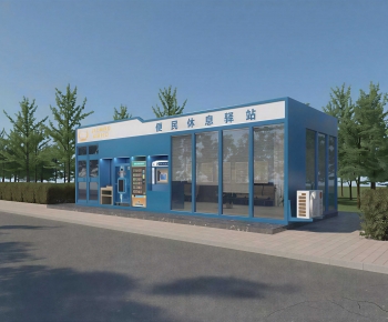 Modern Building Appearance-ID:147594932