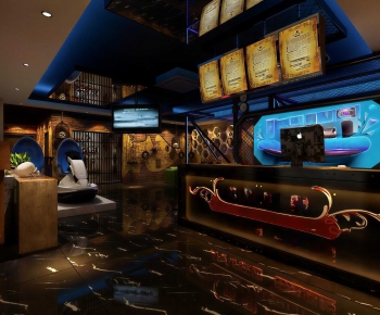 Modern Internet Cafe-ID:256800892