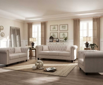 Modern A Living Room-ID:657754901