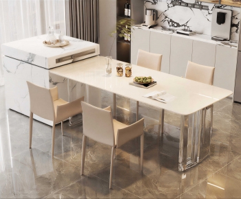 Modern Dining Table And Chairs-ID:907149081