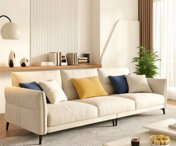Modern Three-seat Sofa-ID:692914964