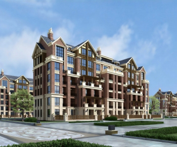European Style Villa Appearance-ID:422949838