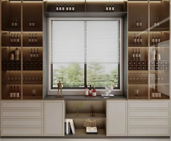 Modern Wine Cabinet-ID:633125075