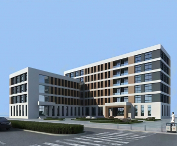 Modern Building Appearance-ID:155292034