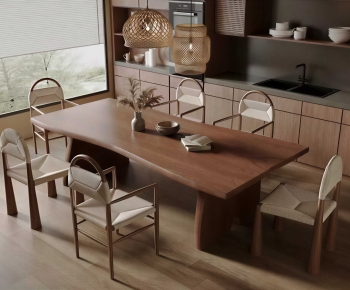 Modern Dining Table And Chairs-ID:267600062