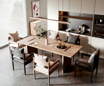 Modern Dining Table And Chairs-ID:346967948