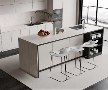 Modern Dining Table And Chairs-ID:119652035