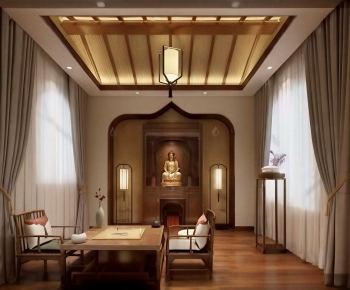 New Chinese Style Tea House-ID:820579527