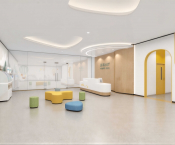 Modern Kindergarten Hall-ID:105345969