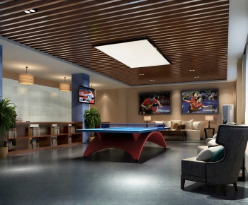 Modern Billiards Room-ID:382997043