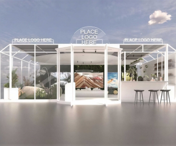 Modern Building Appearance-ID:602890015