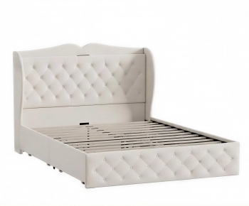 Modern Double Bed-ID:880090009