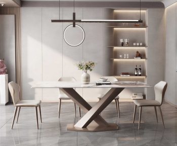 Modern Dining Room-ID:682504893