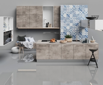 Modern Kitchen Cabinet-ID:667634016