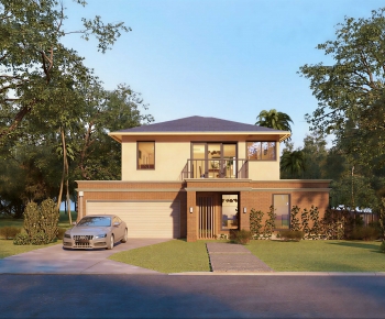 Modern Residential Building-ID:371748928