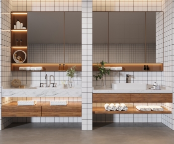 Modern Bathroom Cabinet-ID:149442914