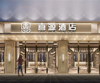 Modern Facade Element-ID:178678999