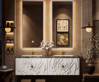 Modern Bathroom Cabinet-ID:822086109