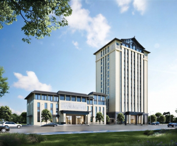 Modern Appearance Of Commercial Building-ID:279208907