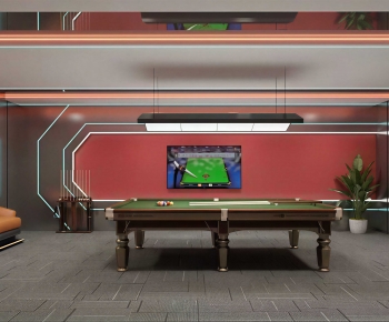 Modern Billiards Room-ID:731203088