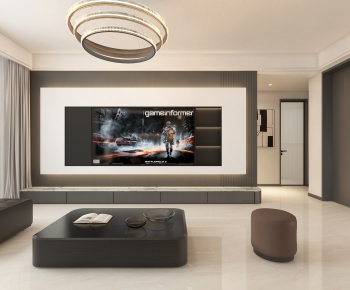 Modern A Living Room-ID:887253054
