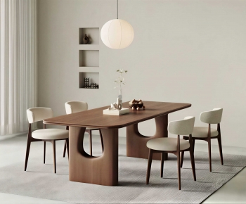 Modern Dining Table And Chairs-ID:426059011