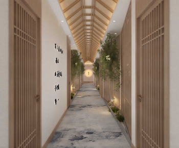 New Chinese Style Corridor-ID:786281114