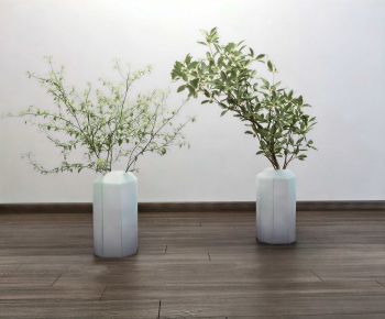 Modern Ground Green Plant Potted Plants-ID:486777074