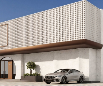 Modern Building Appearance-ID:326998957