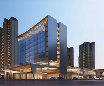 Modern Building Appearance-ID:115246066