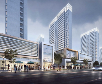 Modern Commercial Street-ID:674221998