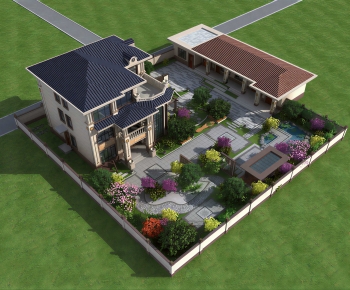 European Style Detached Villa-ID:974625116